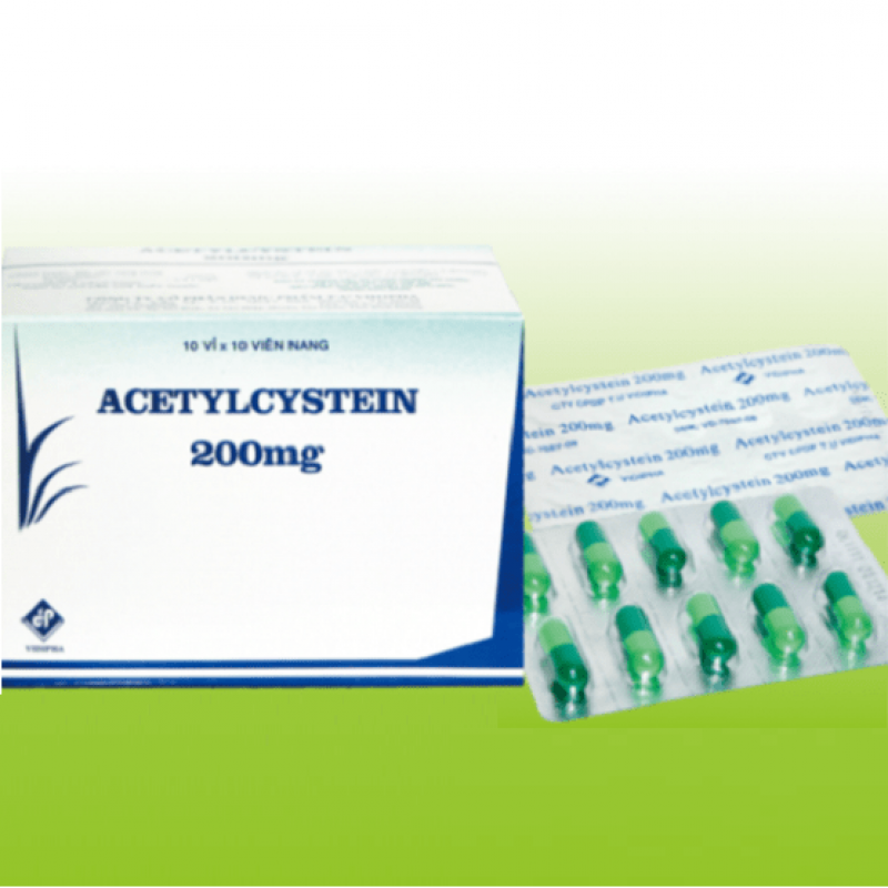 Acetylcystein 200mg (每粒)